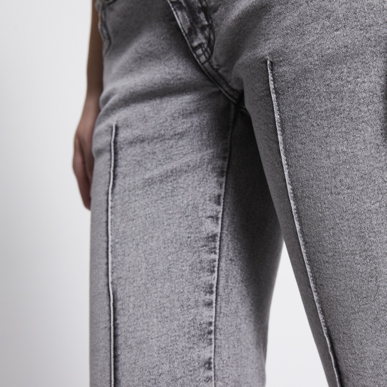 Low waist bootcut jeans "Paris Crease"